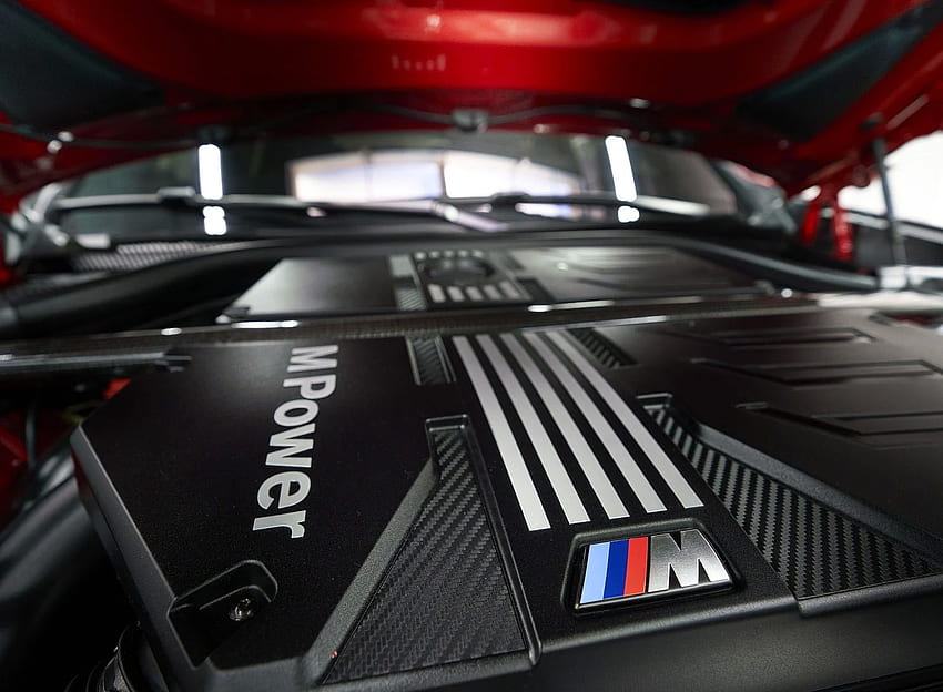 BMW X4 M Competition Engine (39) HD wallpaper
