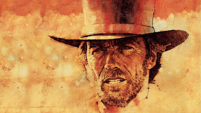 Clint Eastwood Painting HD Wallpaper  WallpaperFX