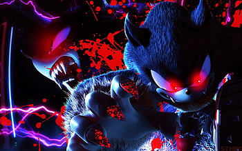 DARK SONIC VS SONIC.EXE #badassedit #badass #darksonicedit