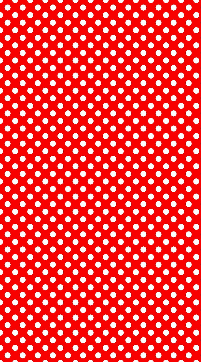 Red and White Polka Dot Background by StampMakerLKJ [] for your , Mobile &  Tablet. Explore White Polka Dot . WallCandy Arts , Black and White Dot HD  phone wallpaper | Pxfuel