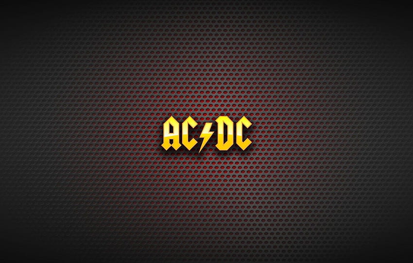 Musique, , Rock, Logo, Texture, Classique, AC DC, Groupe Australien, En Restant Godzilla, Groupe De Rock Formé À Sydney, Succès Mondial, Monstres Du Rock, Stars Du Rock, Le Meilleur Des Meilleurs, AC DC, Groupe Vintage Fond d'écran HD