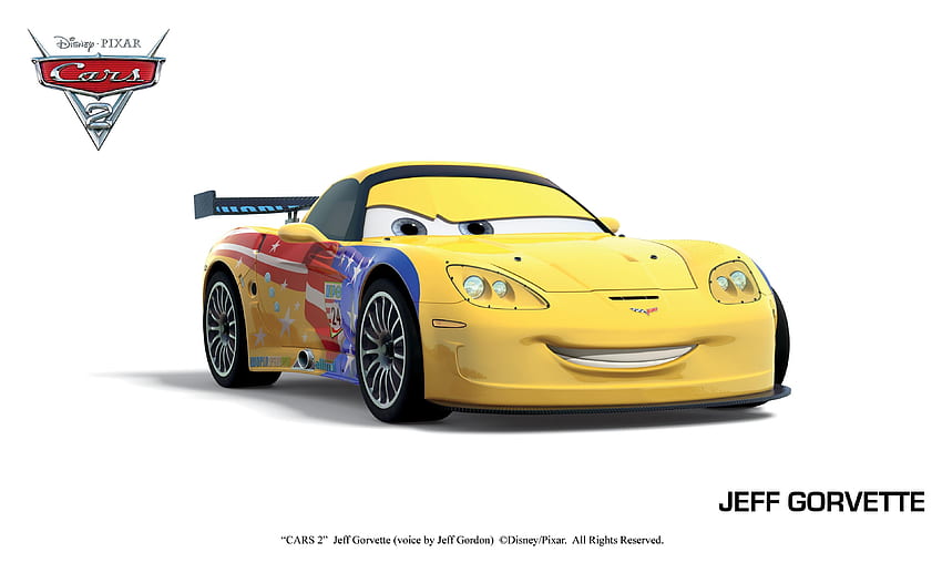 cars 2 coloring pages jeff gorvette cars