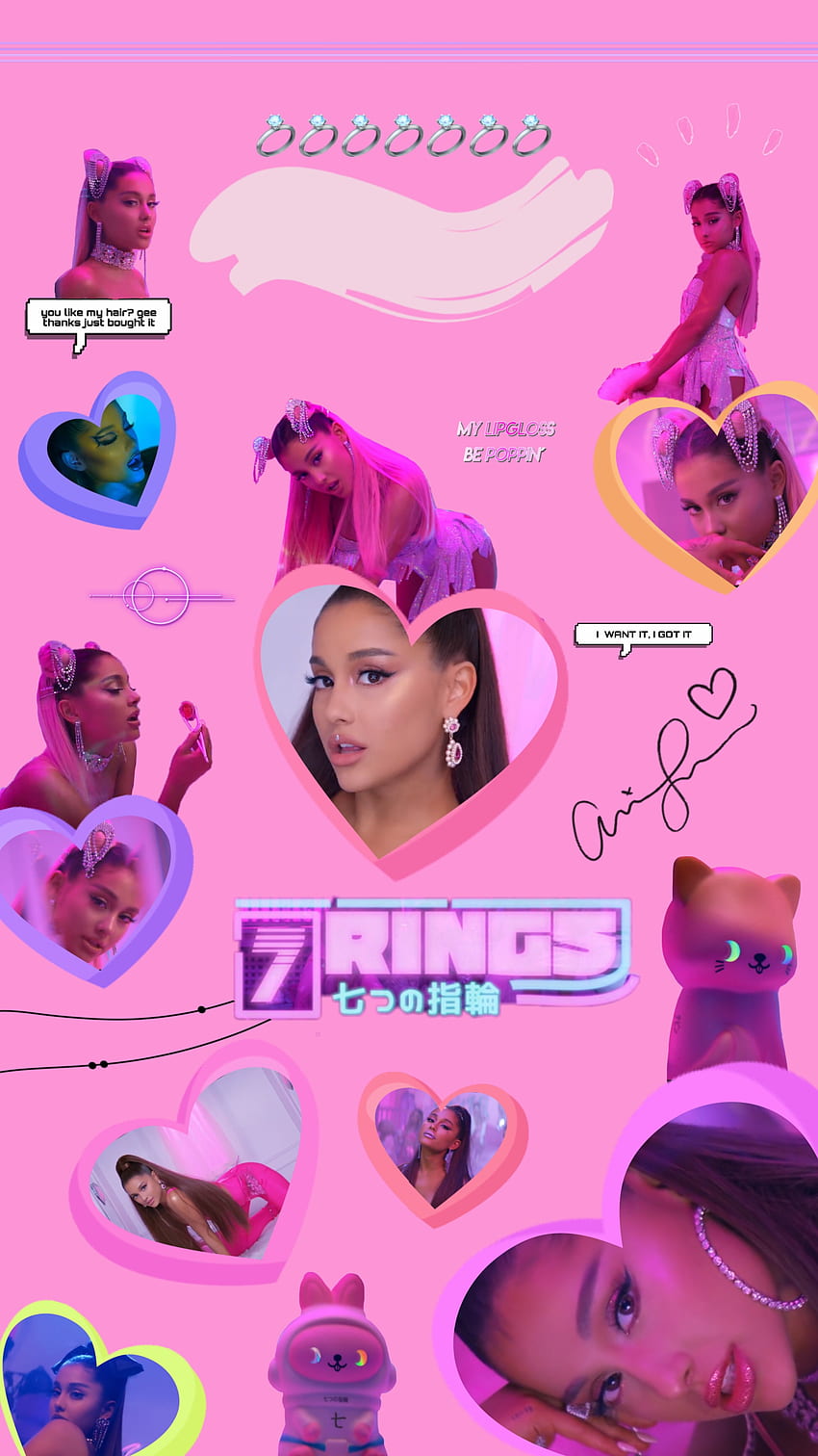 Ariana Grande 7 Rings 壁紙 - 最高の画像新しい壁紙F HD phone wallpaper
