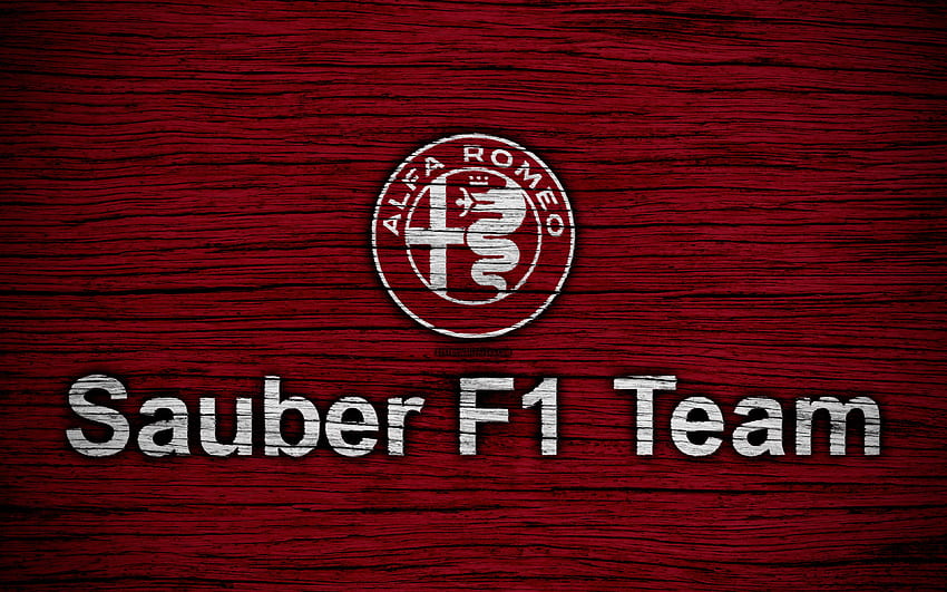 Alfa Romeo Sauber F1 Team, , logo, F1 HD wallpaper