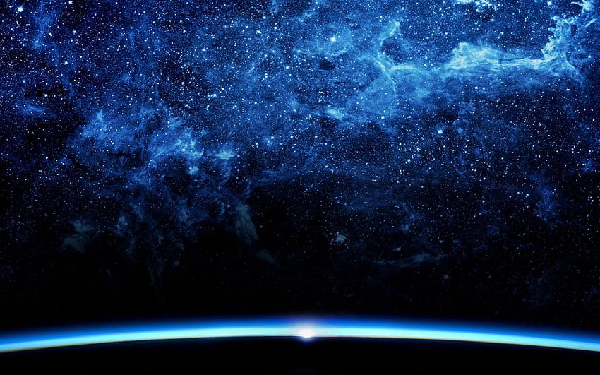 Космически фон на красива синя галактика [] за вашия мобилен телефон и таблет. Изследвайте Синята галактика. Синя галактика, Синя галактика, Син космос HD тапет