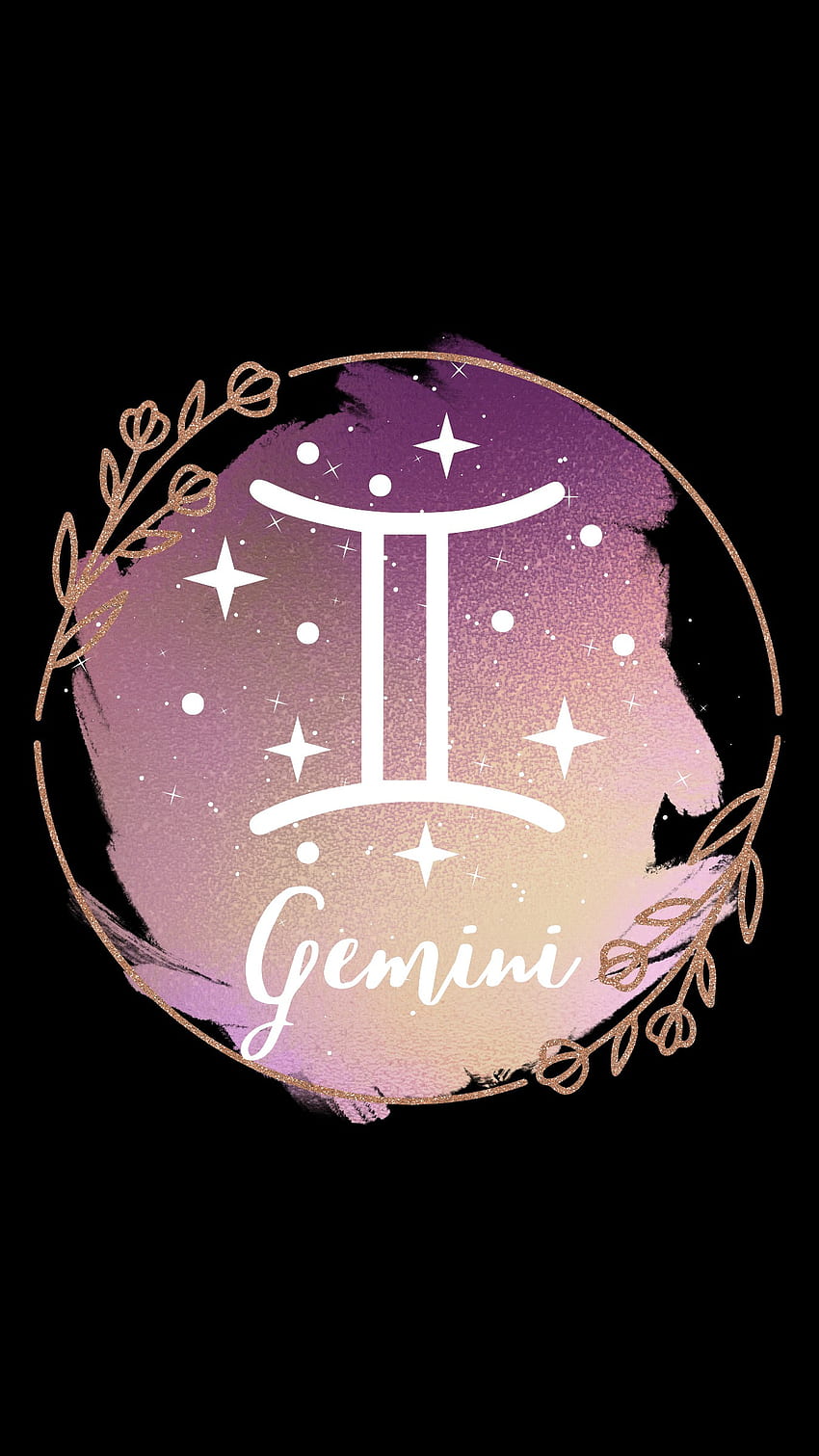 Gemini, zodiak, tanda wallpaper ponsel HD