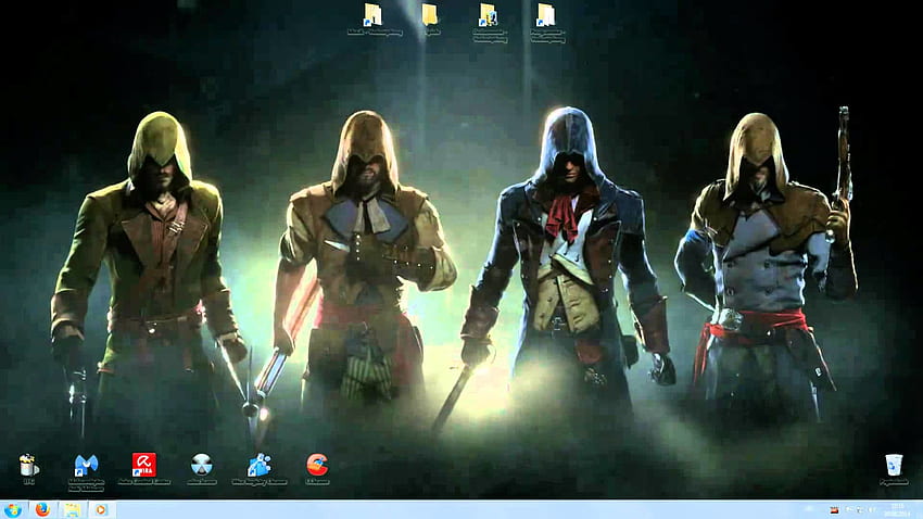 Assassins Creed Unity Animated Background Full - YouTube HD wallpaper