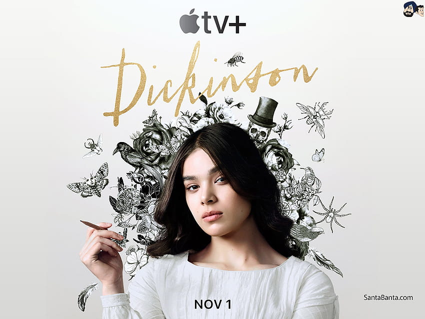 Hailee Steinfeld, Apple Tv dizisi Dickinson'da şair Emily Dickinson rolünde HD duvar kağıdı