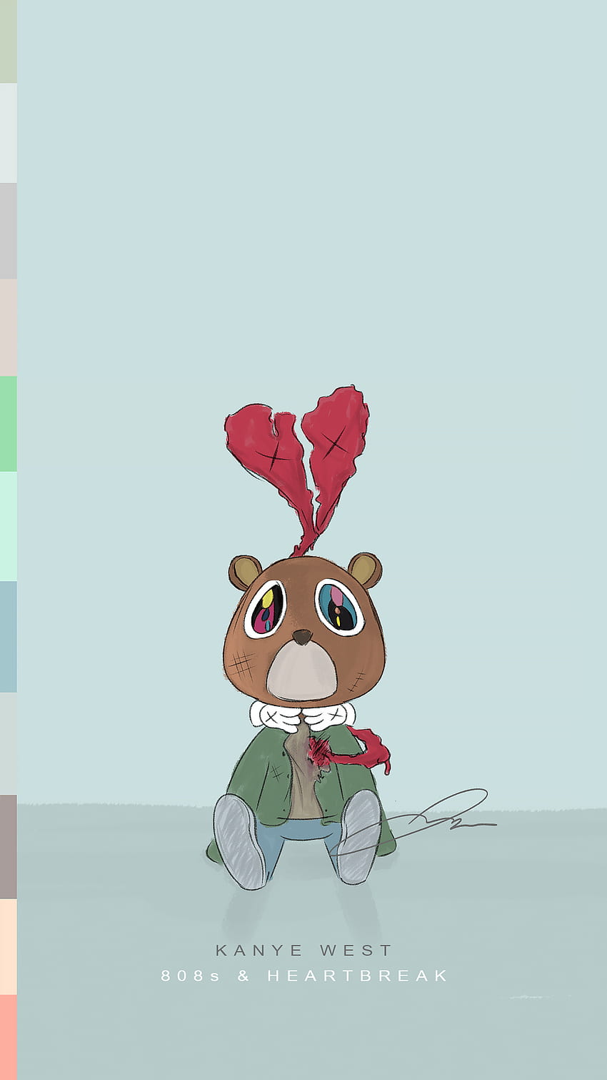 CM Designs on Twitter Kanye West  808s amp Heartbreak iPhone Wallpaper  httpstcobAenser2fo  Twitter