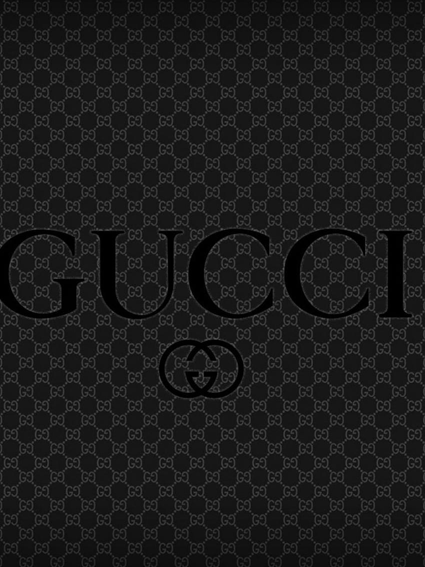 Black Gucci HD phone wallpaper