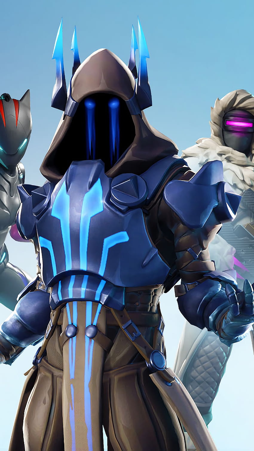 Fortnite Battle Royale, Season 7, Outfits, Ice King, Lynx, Zenith phone , , Background, and . Mocah HD phone wallpaper