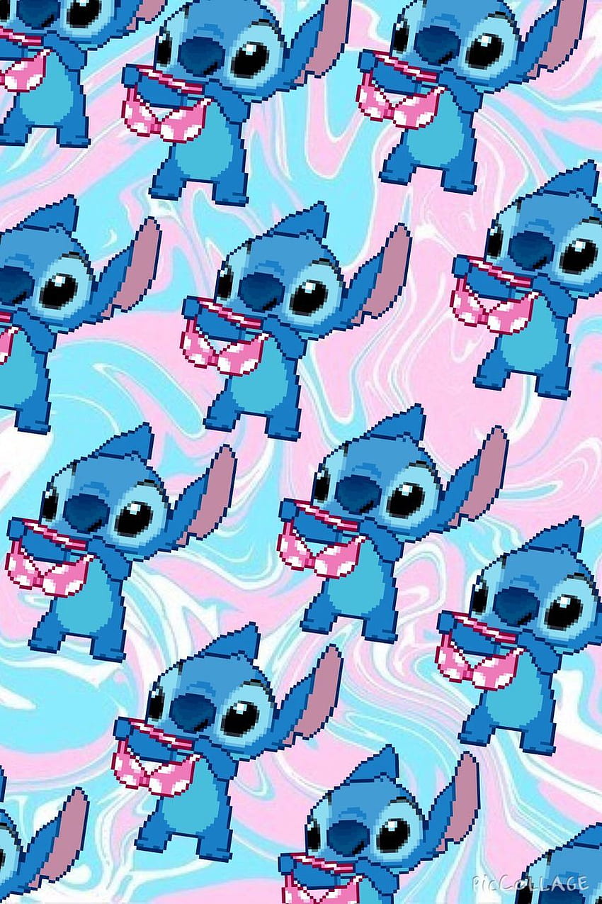 Cute Stitch iPhone - Cute Stitch iPhone Background Make your iPhone stand out with Cute Stitch iPhone backgrounds. These cute and cuddly wallpapers will melt your heart every time you see them. Featuring different images of Stitch, these backgrounds are perfect for all fans of the little blue alien. The designs are creative and each one is unique, so you\'ll never get bored. Add some cuteness to your phone with Cute Stitch iPhone backgrounds.
