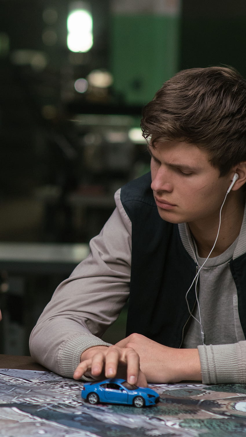 Baby Driver, Edgar Wright, Ansel Elgort, , Movies, Baby Driver iPhone HD phone wallpaper