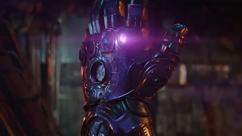 Thanos의 Infinity Gauntlet Power Up 및 Star Lord Mock Thor, Thanos Digital 시청 HD 월페이퍼