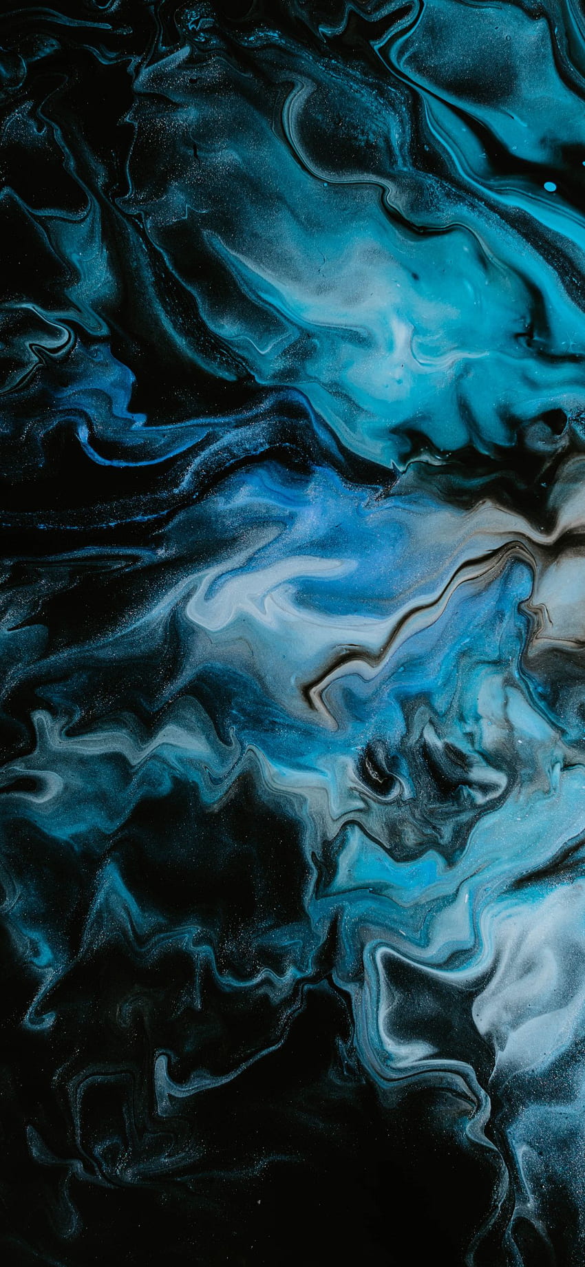 Stains, Paint, Acrylic Dark Blue, Acrylic Paint IPhone Blue HD phone wallpaper