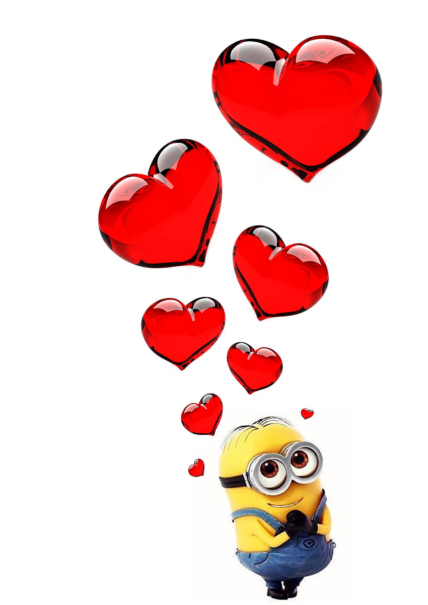 Download Love minions  Funny wallpapers for your mobile cell phone