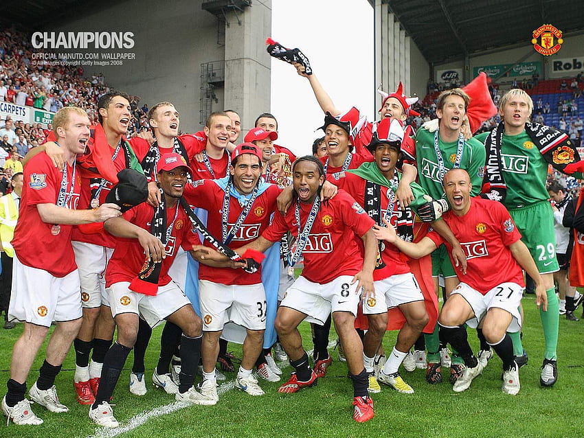 1280*960 Manchester United in Victory - Manchester United Champions Celebrations - Manchester United Victory Moments - 17, Manchester United 2008 HD wallpaper