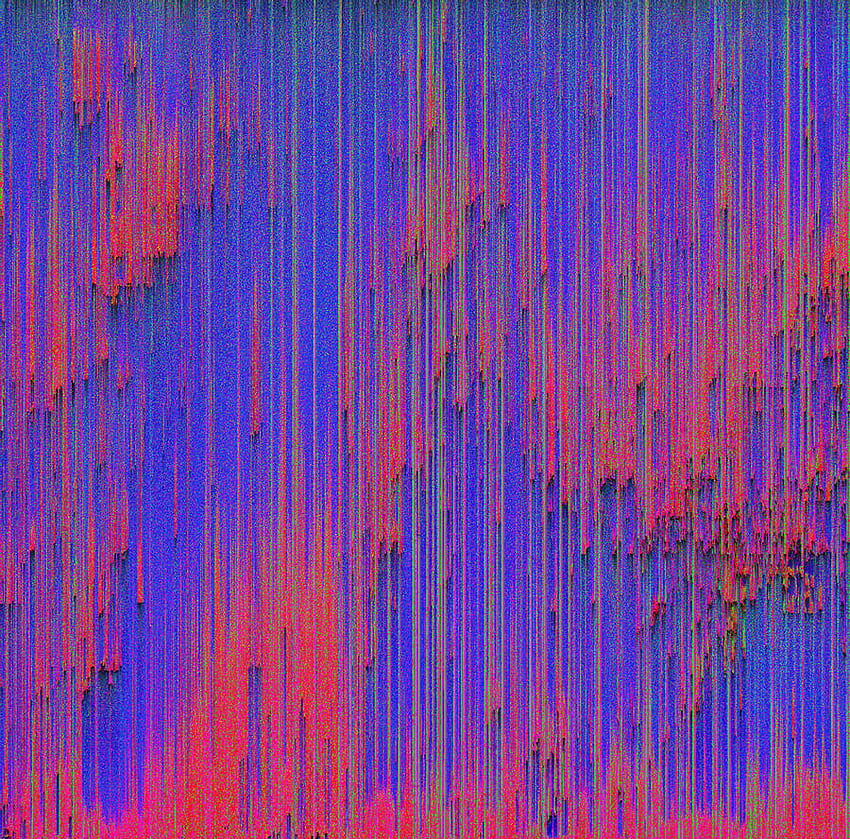 Glitch, Red Glitch HD wallpaper