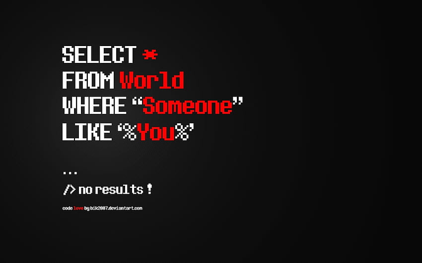 No result , red and white text overlay with black background. Programming quote, Programming humor, Coding quotes, Funny Computer Science HD wallpaper