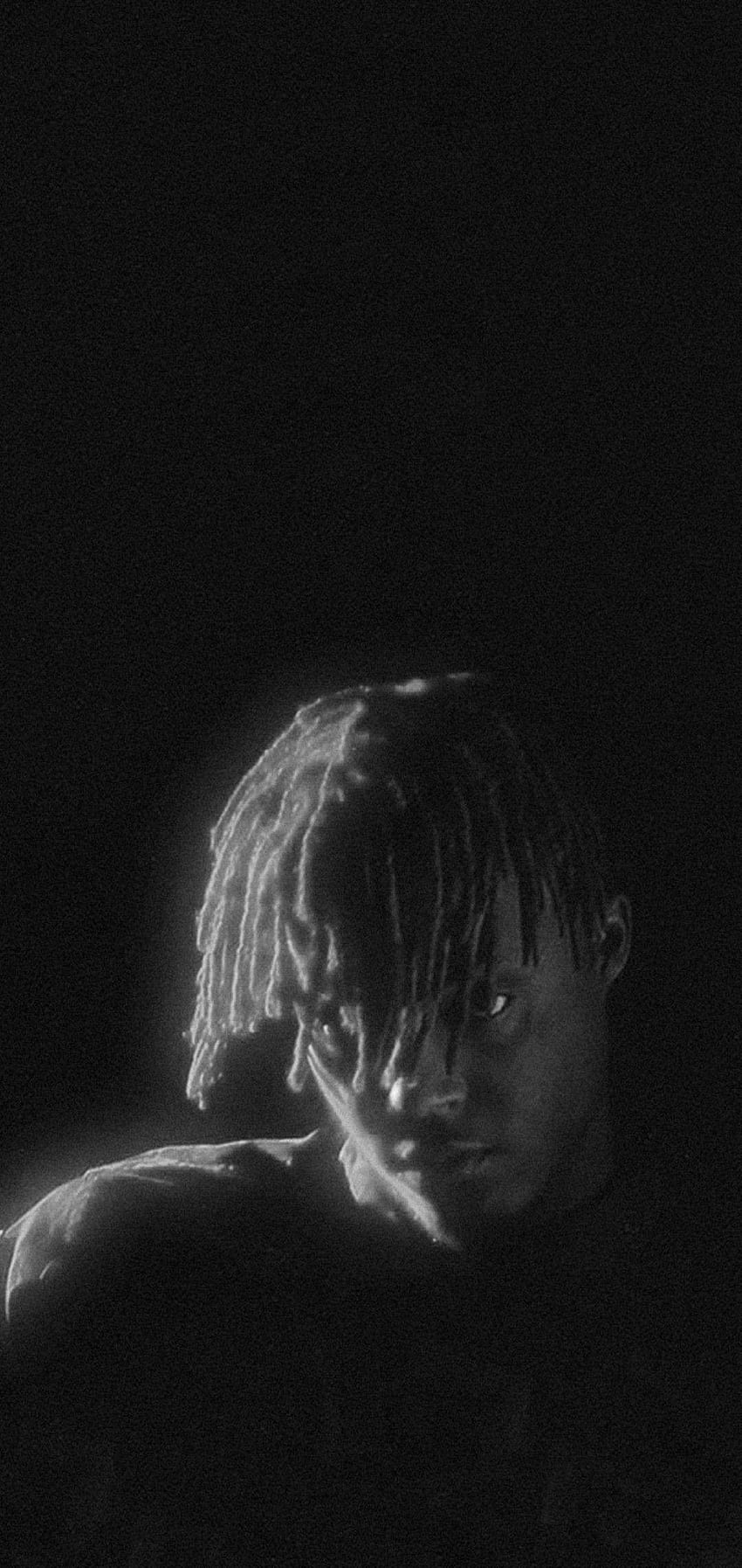 Black And White Photo Of Juice Wrld Holding Hair With Hand Wearing Coat  Suit HD Juice Wrld Wallpapers  HD Wallpapers  ID 48811