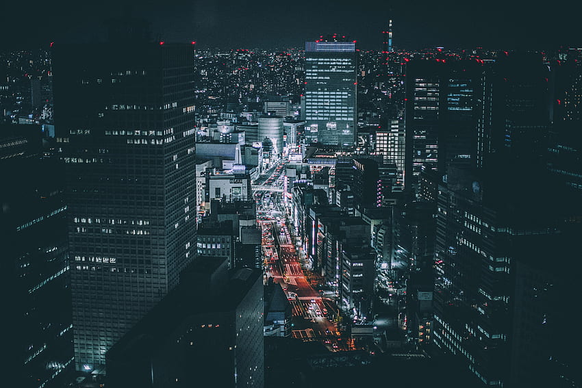 Tokyo Night Apple iPhone, iPod Touch, Galaxy Ace HD wallpaper