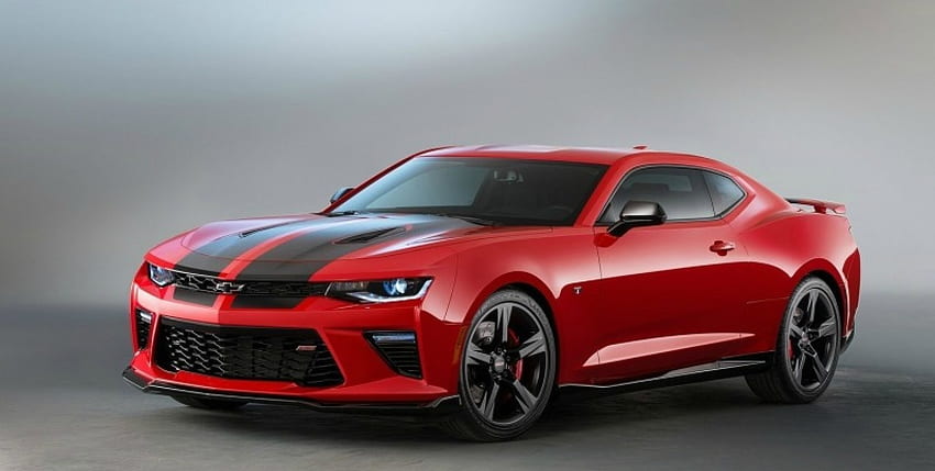 2016-Chevrolet-Camaro-SS-Black-Accent-Package-Concept, Stripes, Black Rims,  Gm, Red HD wallpaper | Pxfuel