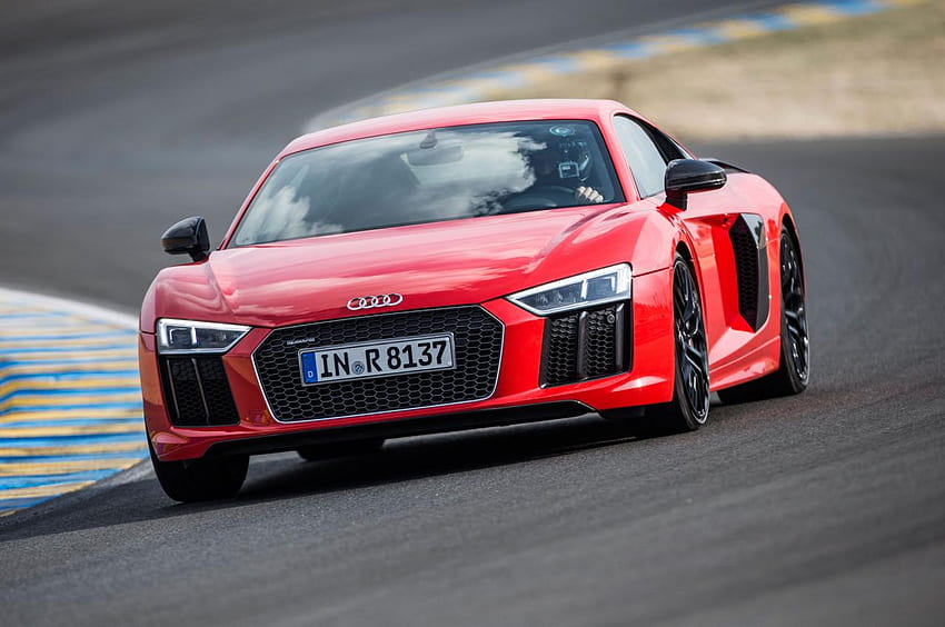 Audi R8 gives a glimpse of the future at Le Mans HD wallpaper