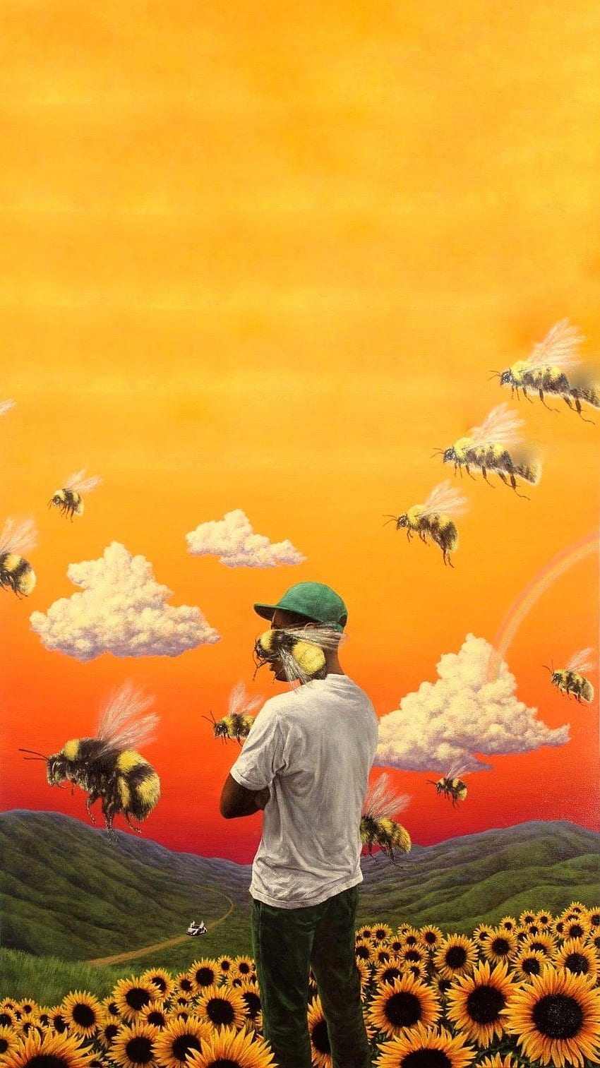 $10.99 - Tyler The Creator Flower Boy Poster Hip Hop Artist Art, Tyler Rapper HD phone wallpaper