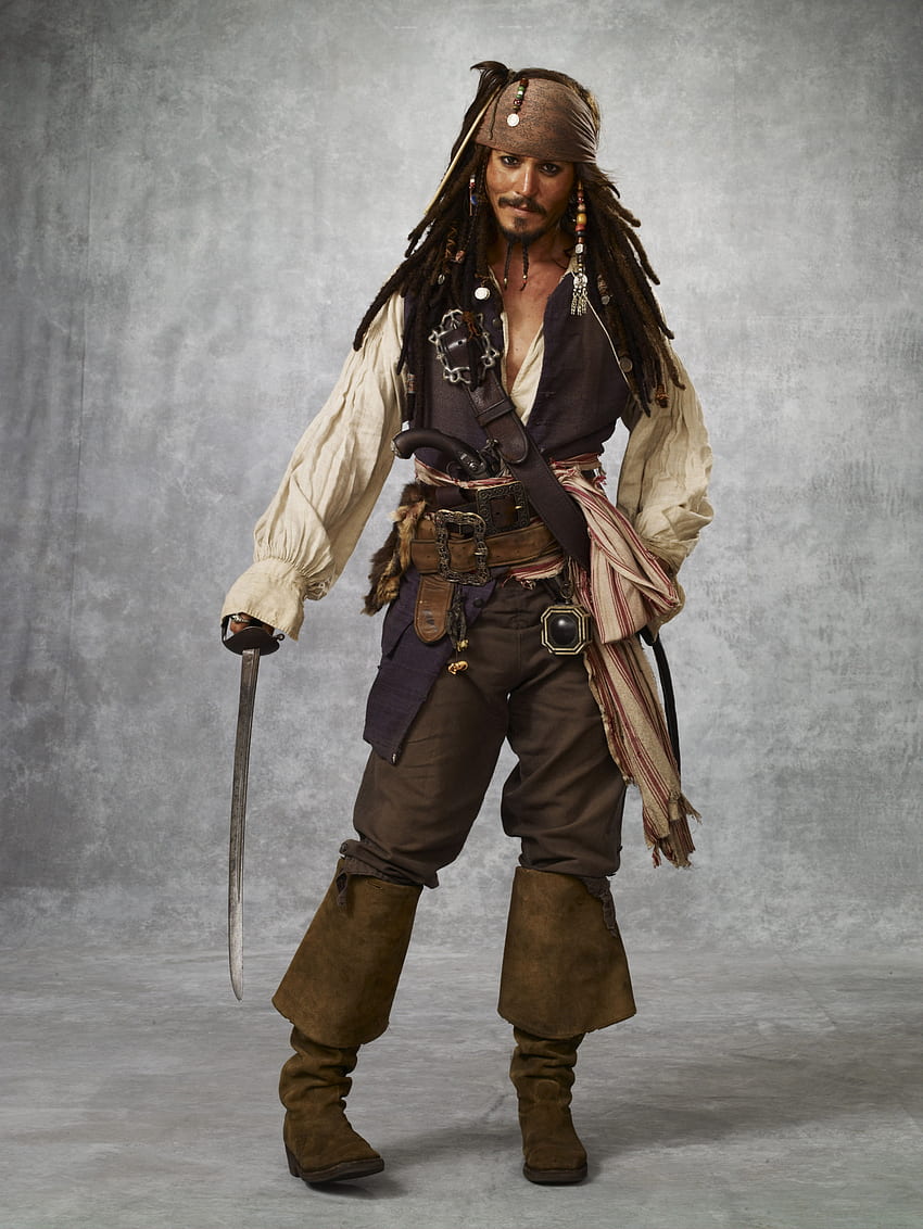Gray pirates pirates of the caribbean captain jack sparrow HD phone ...