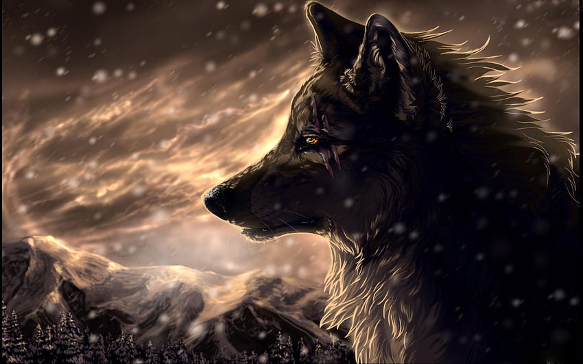 Lone wolf, Lone Wolves HD wallpaper
