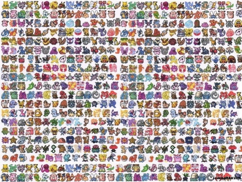 Todos os 649 Pokemon  Papel de parede pokemon fofo, Pokemon, Pokemons fofos