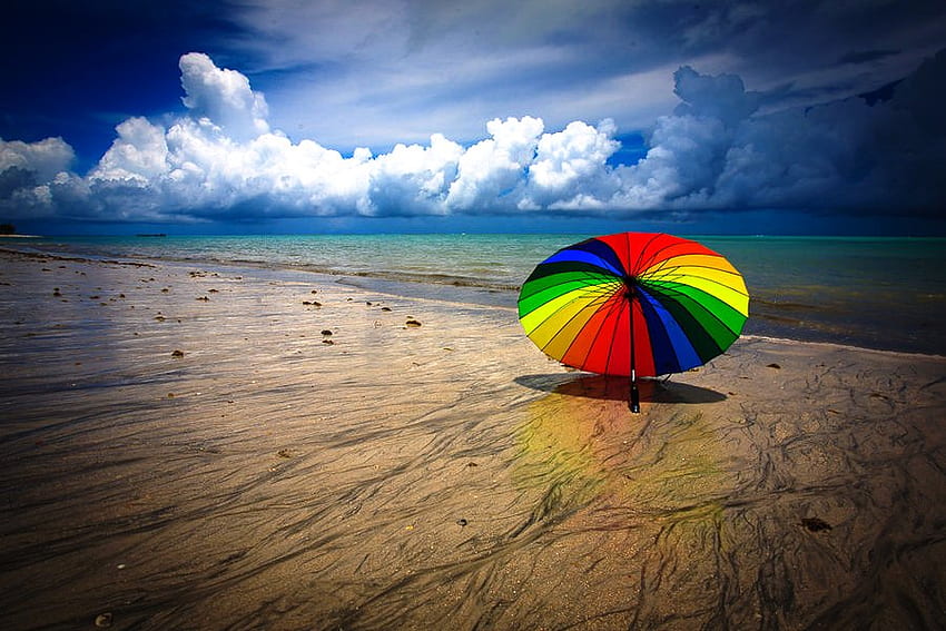 Rainbow Sand, ilha, guarda-chuva, incrível, praias, cores, bom, guarda-sol, cenário, guarda-sol, calma, oceano, tranquilidade, branco, acordar, paisagem de areia, panorama, multicolorido, Concha, ondulações, verde, natureza, preto, areia grafia, ouro, beleza, mar, cena, amarelo, horizonte, , cena, ondas, cenário, beije, paisagem, paraíso, cenário, refluxo, vista, seasca, colorido, conferva, azul, natural, paisagem aquática, costa, cores, sereno, algas, forças da natureza, marinha, incrível, dourado, guarda-sol, lindo, bastão, multicolorido, arco-íris, guarda-sol, lúpulo, vermelho, legal, nuvens, céu papel de parede HD