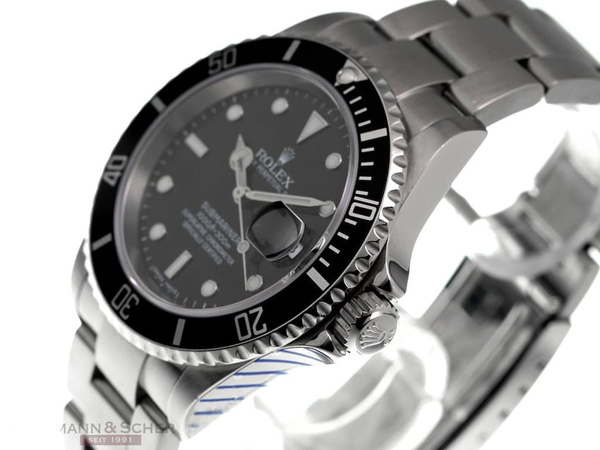 Rolex Submariner Date Ref 16610 Stainless Steel Box Papers Bj 2007 HD wallpaper