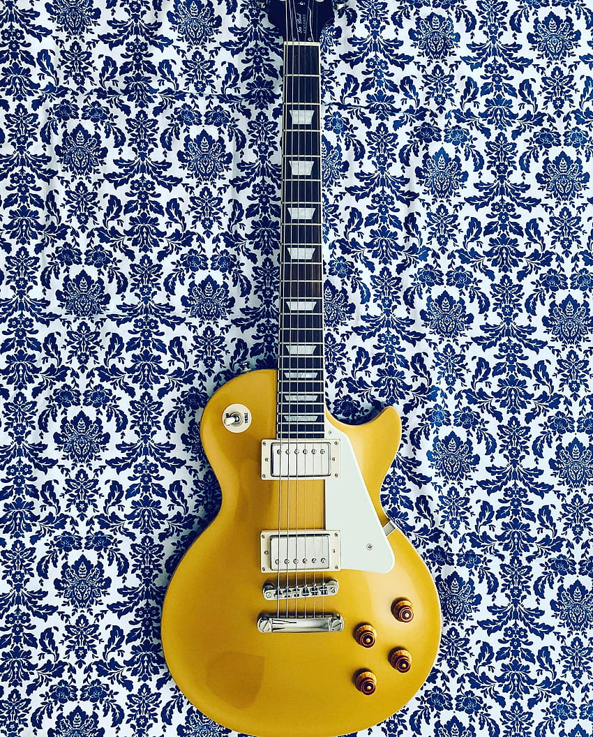 Epiphone Gold Top Electric guitar. iPhone X - iPhone X, Cool Guitar iPhone HD phone wallpaper