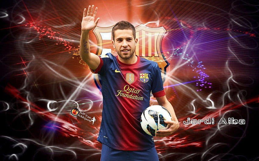 jordi alba wallpaper lock screen by 10mohamedmahmoud on DeviantArt