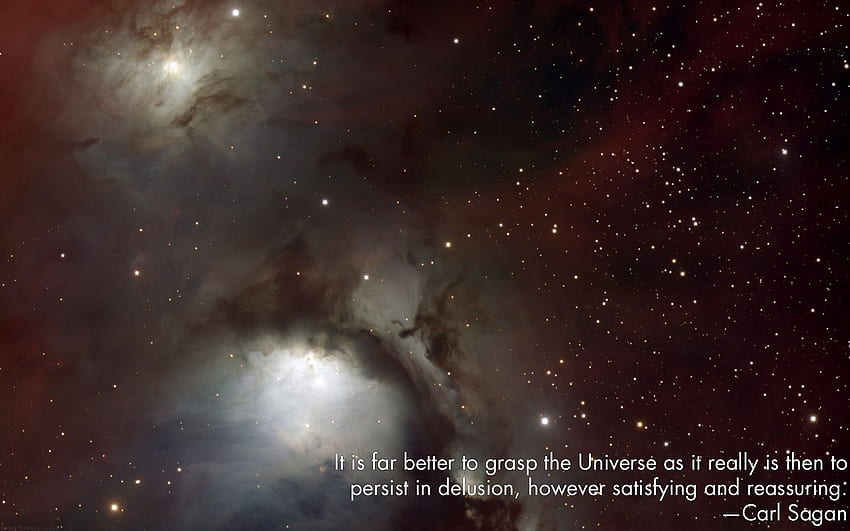 Questões que Carl Sagan gostaria que você levasse em consideração, Satisfying Space HD wallpaper