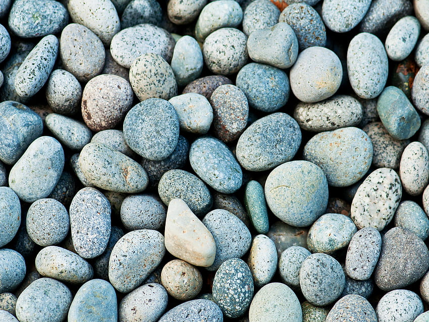Blue Gray Beach Stones . Stone , Beach stones, Gravel HD wallpaper