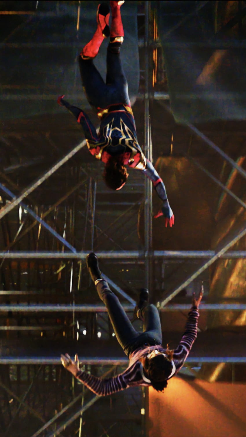 Peter rettet MJ, Spider-Man, kein Weg nach Hause HD-Handy-Hintergrundbild
