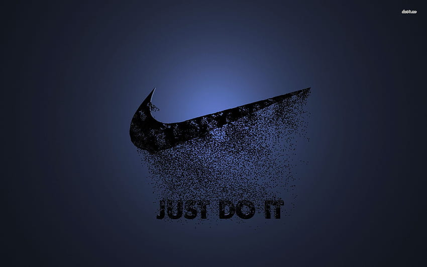 Just Do It - Dijital Sanat, Yeşil Nike HD duvar kağıdı
