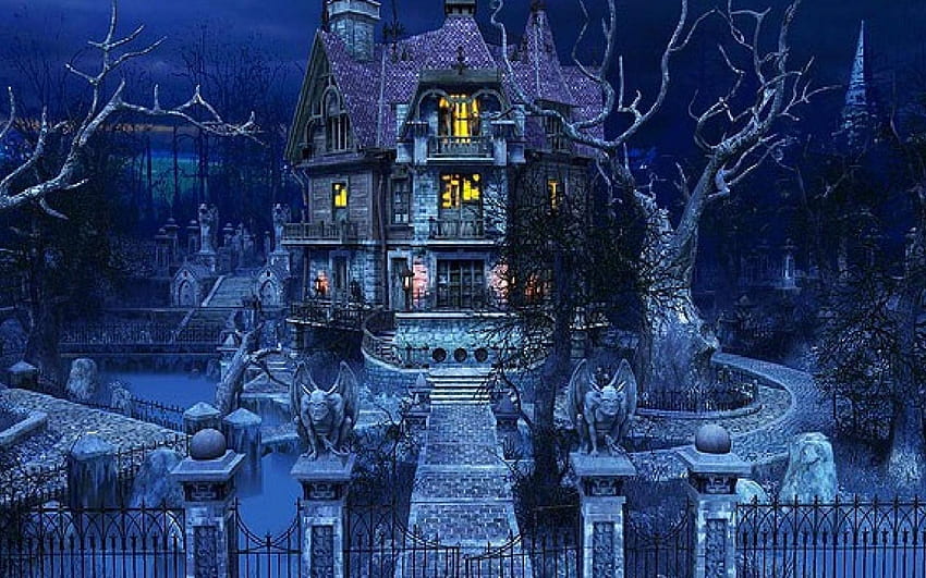 유령의 저택 61322 HQ [], 모바일 및 태블릿용. Haunted Mansion을 탐험하십시오. Haunted for , Live Haunted House, Disney Haunted Mansion HD 월페이퍼