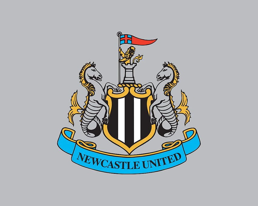 Logo Newcastle United FC 3D «Logo i symbole Tapeta HD