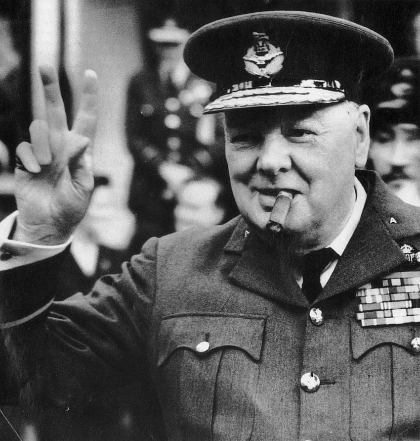 Cita explicada: Winston Churchill - Éxito - Inspirador fondo de pantalla del teléfono