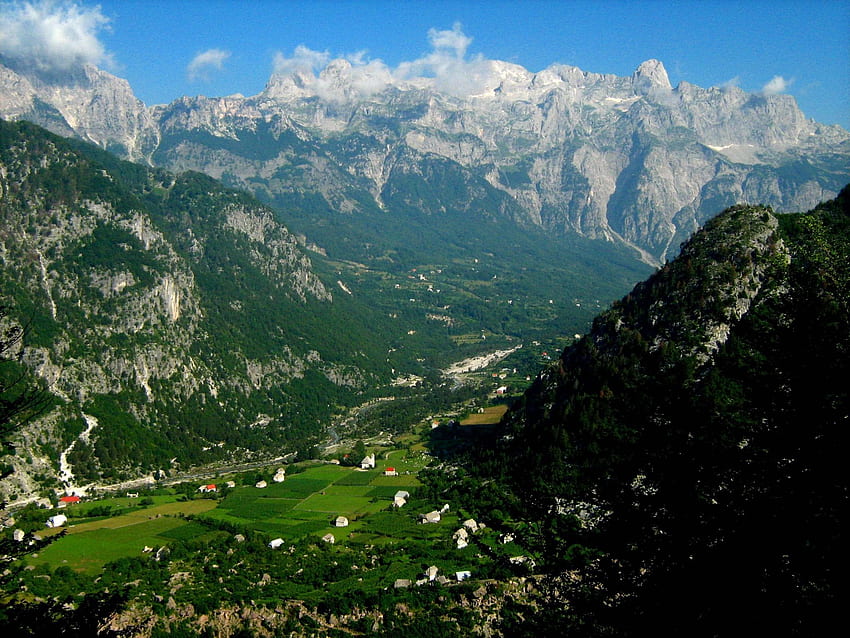 Lugares para visitar na Albânia. Principais viagens pelo mundo. Notícias e dicas de viagem, cenário da Albânia papel de parede HD