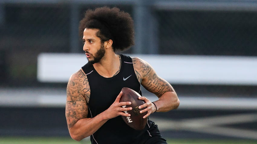 Watch highlights from Colin Kaepernick's workout for NFL teams. Sporting News HD wallpaper