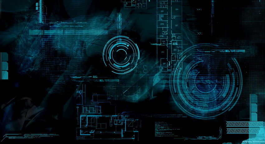 Digital Technology, Blue Technology HD wallpaper