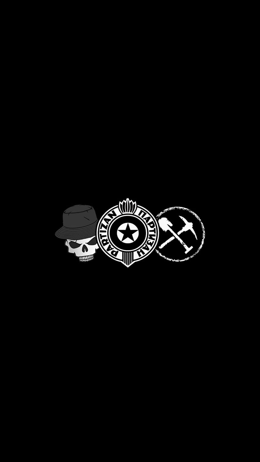 Partizan, symbole, art Fond d'écran de téléphone HD