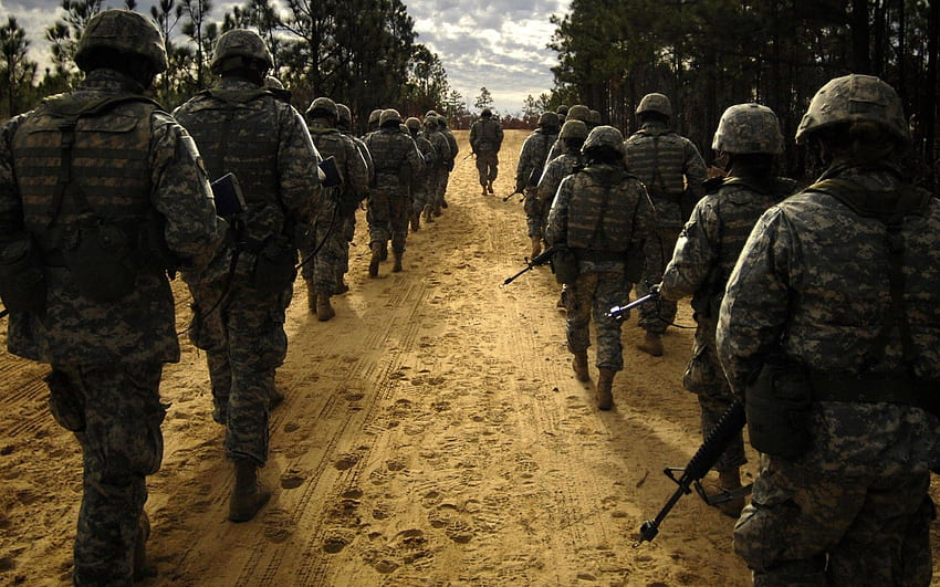 Militärpolizei der US-Armee, erstaunliches Militär HD-Hintergrundbild