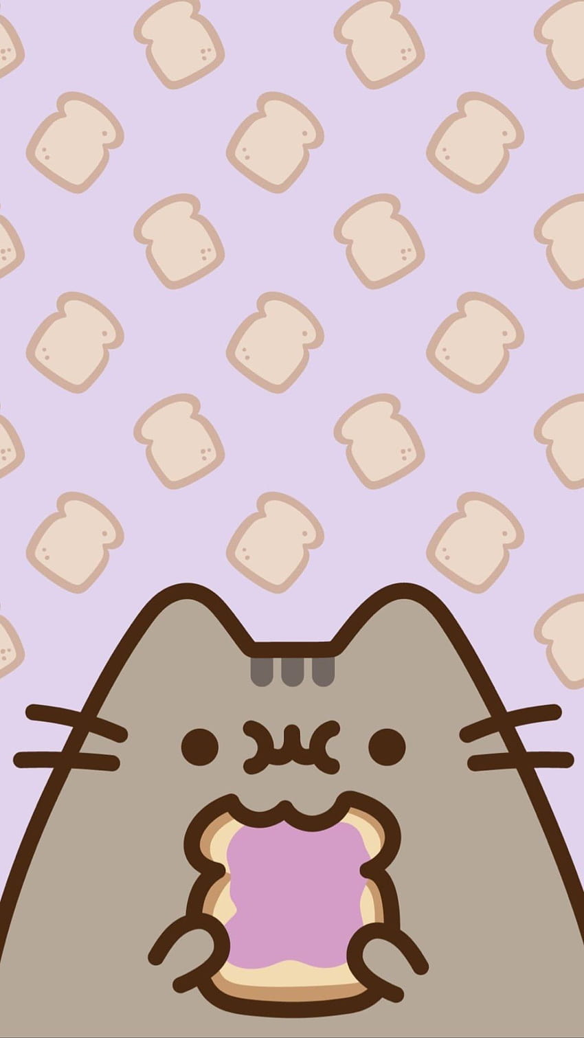 TALL TOAST. Pusheen cute, Pusheen cat, Kawaii, Donut Pusheen HD phone wallpaper
