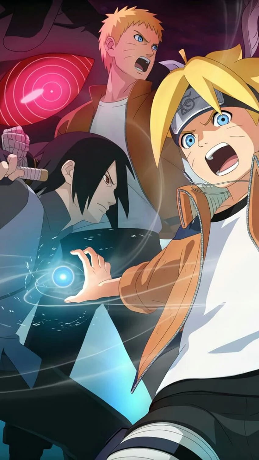 Naruto, Sasuke und Boruto. Seni jepang, Gambar karakter, Gambar tokoh HD-Handy-Hintergrundbild