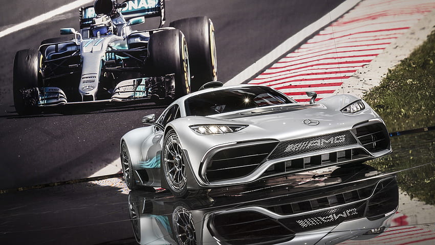 Mercedes AMG's Project One Has Landed, And Its F1 Powertrain Has Over 1,000 Hp HD wallpaper